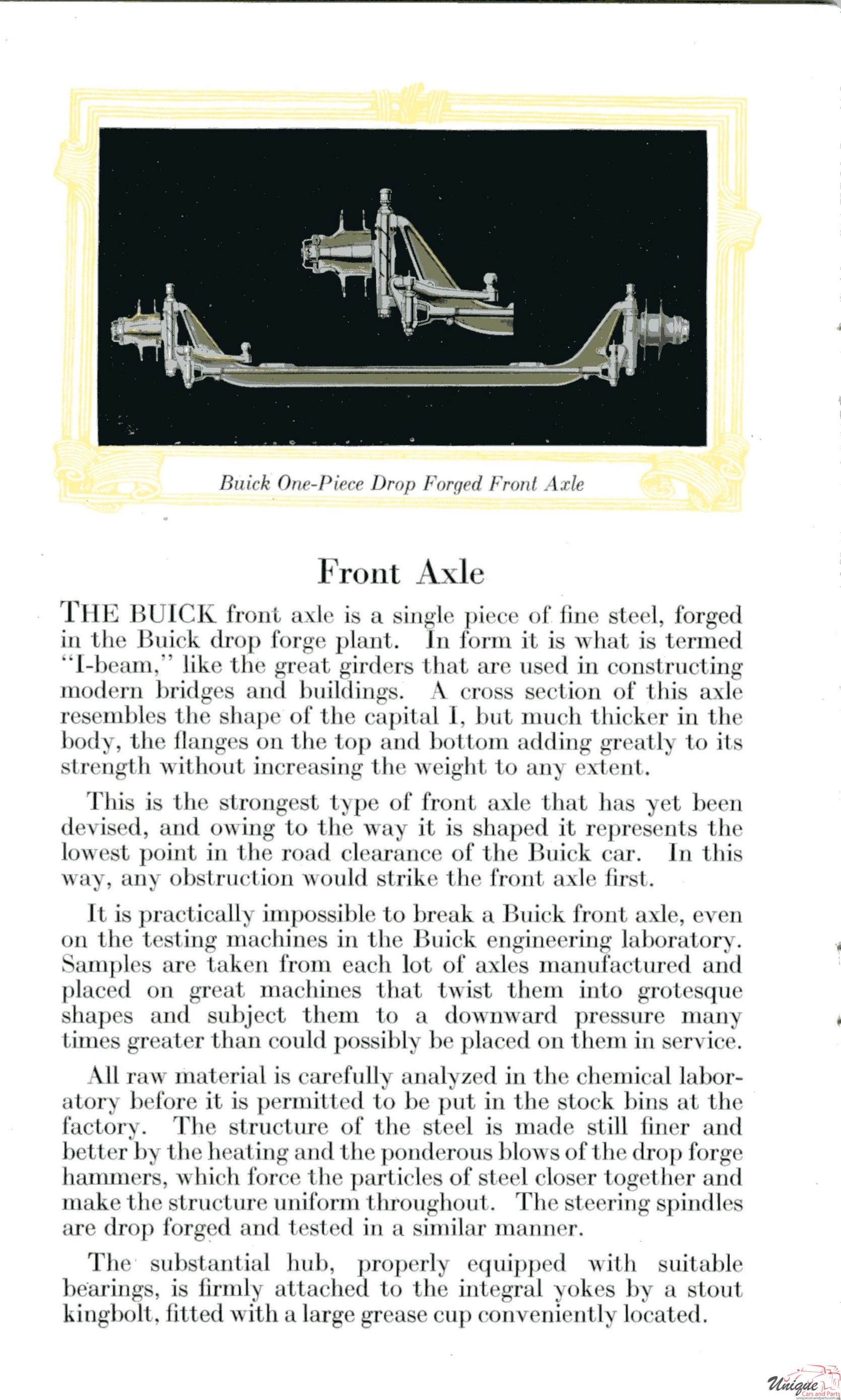 1920 Buick Prestige Brochure Page 9
